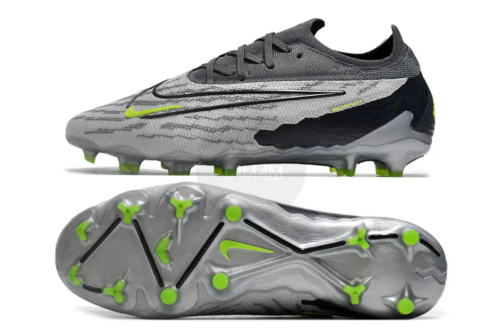 Nike Phantom Gx Elite Fg R9 - Chrome/Green Soccer Cleats