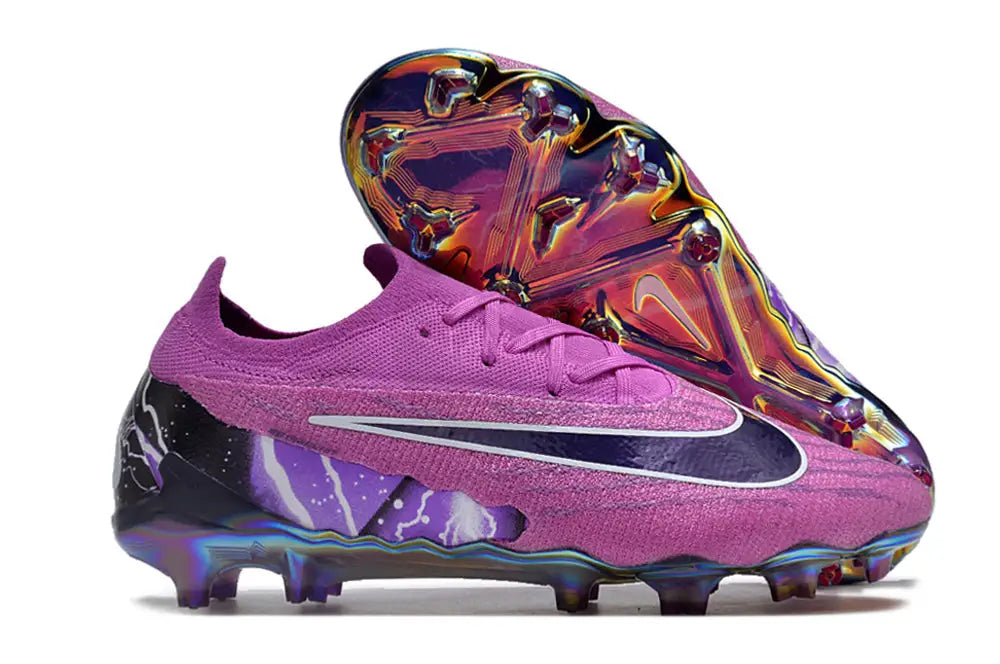 Nike Phantom Gx Elite Fg Thunder - Purple/Black/White Soccer Cleats