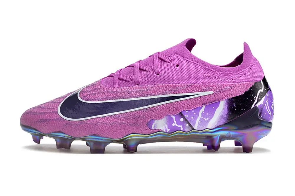 Nike Phantom Gx Elite Fg Thunder - Purple/Black/White Soccer Cleats