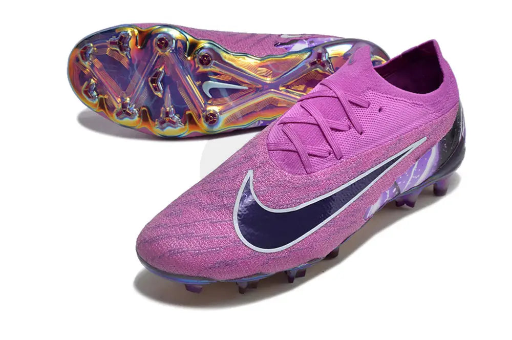 Nike Phantom Gx Elite Fg Thunder - Purple/Black/White Soccer Cleats