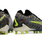 Nike Phantom Gx Elite Low - Cut Fg Fusion - Black/Volt/White/Blue Glow Soccer Cleats