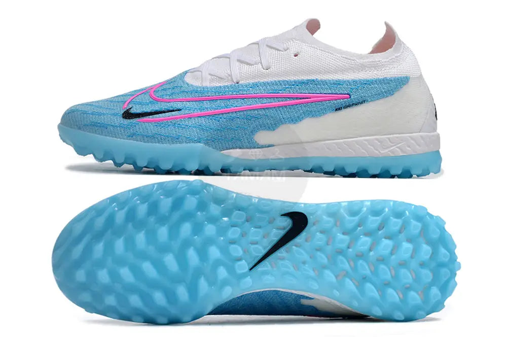 Nike Phantom GX Elite TF Artificial Turf Blue White Pink Tamam Mauritius