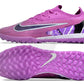 Nike Phantom Gx Elite Tf Artificial Turf- Purple/Black/White Soccer Cleats