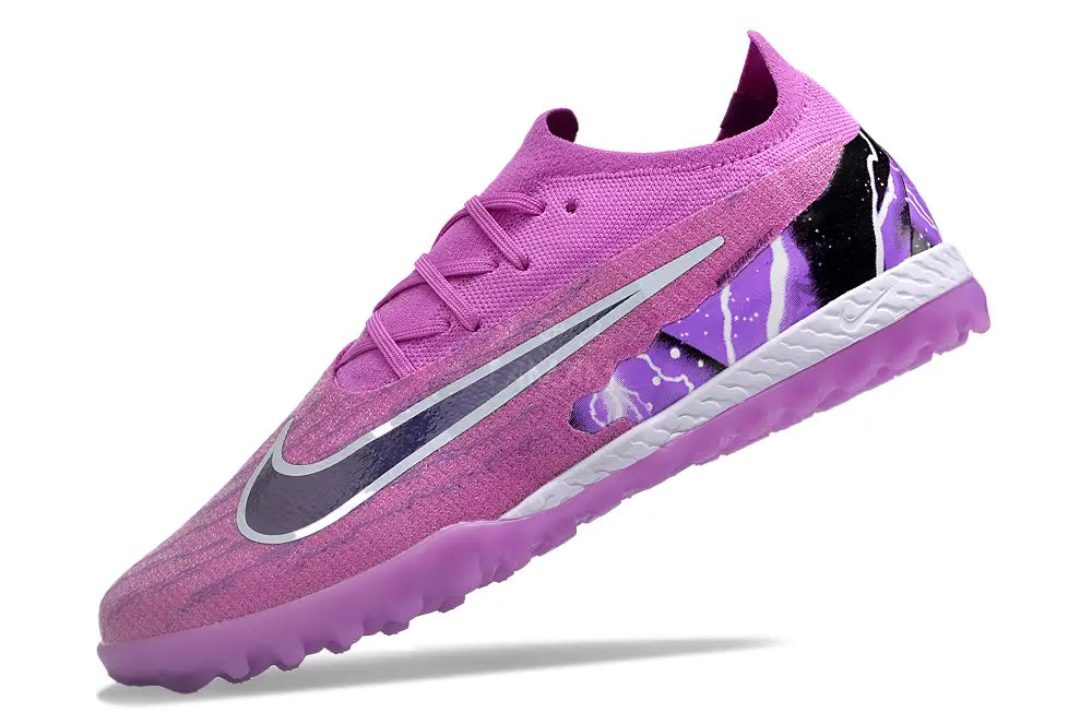 Nike Phantom Gx Elite Tf Artificial Turf- Purple/Black/White Soccer Cleats