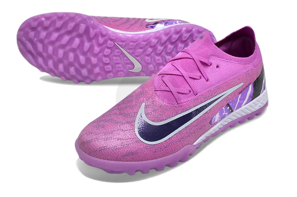 Nike Phantom Gx Elite Tf Artificial Turf- Purple/Black/White Soccer Cleats