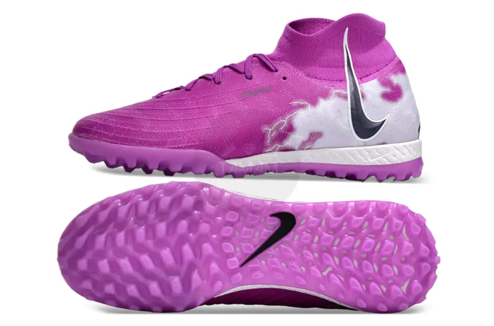 Nike Phantom Luna Elite Nu Tf Artificial Turf - Purple/White/Black Soccer Cleats