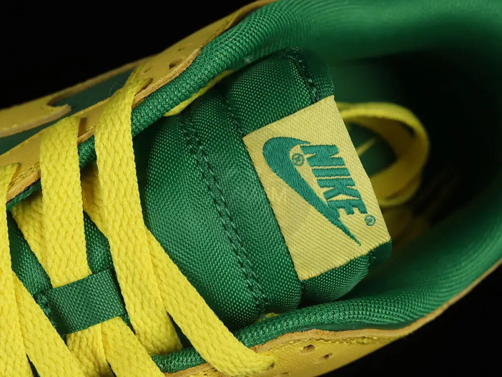 Nike Sb Dunk Low Reverse Brazil Apple Green/Yellow Shoes