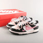 Nike Sb Dunk Low Three Hook Straps Black And White Deconstructed Drawstring Laces Shoes