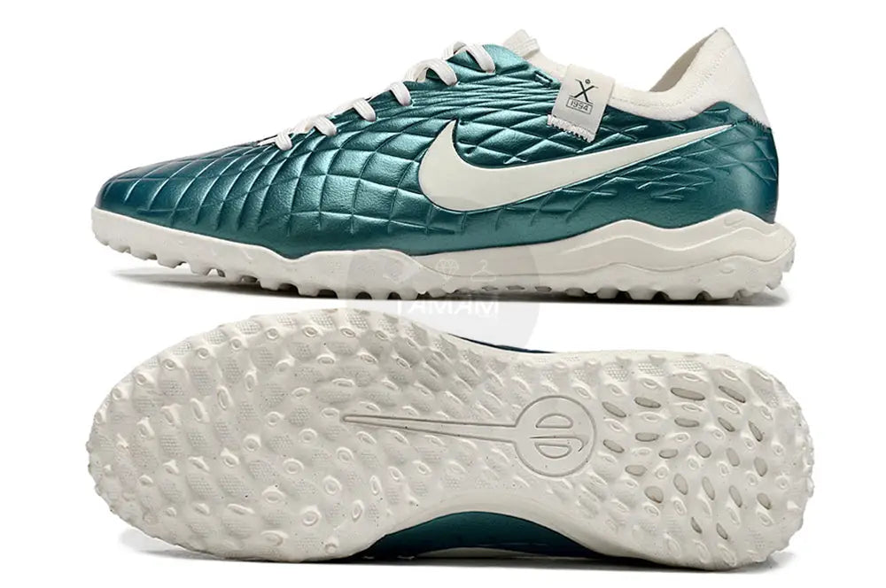 Nike Tiempo Legend 10 Pro Tf Artificial Turf - Jade/White Soccer Cleats