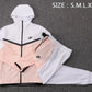 Nike Tracksuit White And Baby Pink - Dri Fit