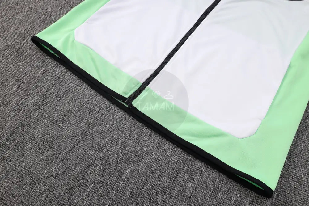 Nike Tracksuit White And Green - Dri Fit