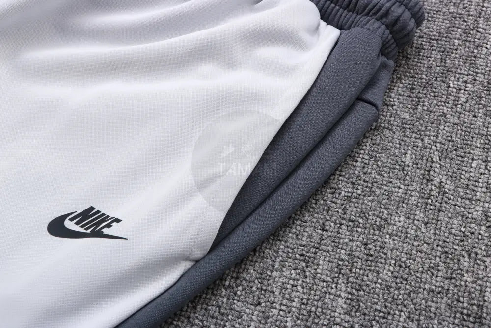 Nike Tracksuit White And Grey Dri - Fit