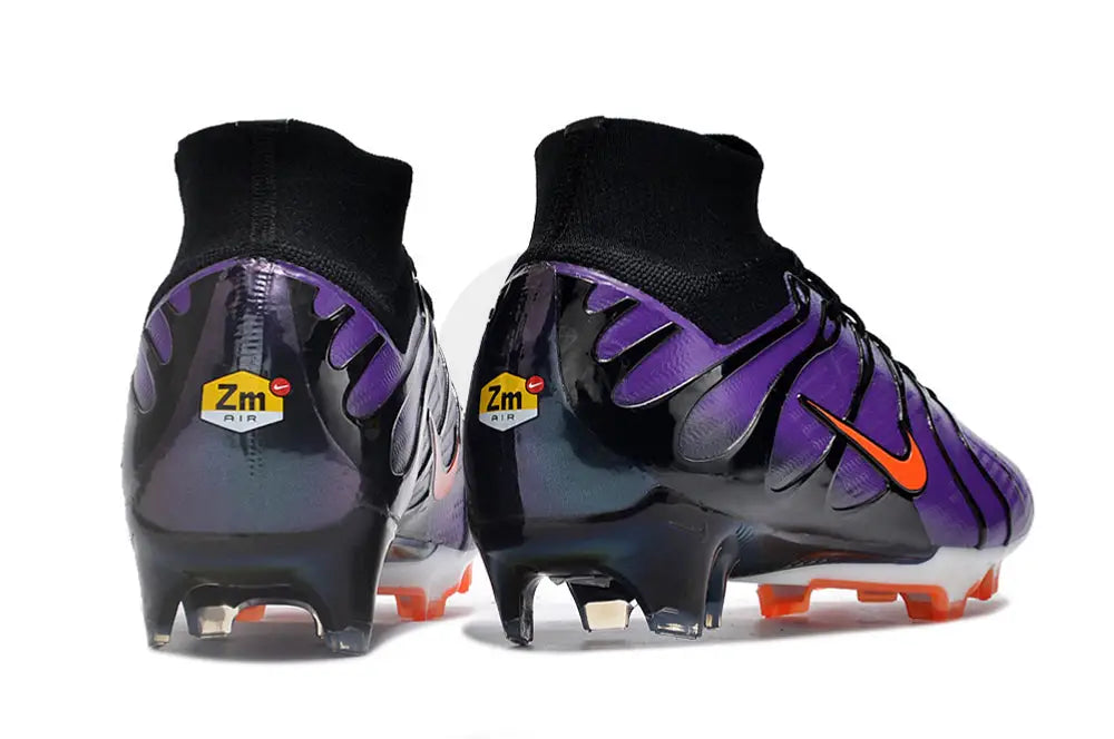 Nike Zoom Mercurial Air Max Plus Pack Superfly 9 Fg - Purple/Black/Orange Soccer Cleats