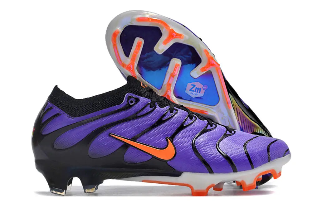 Nike Zoom Mercurial Air Max Plus Pack Tn 9 Fg - Purple/Black/Orange Soccer Cleats