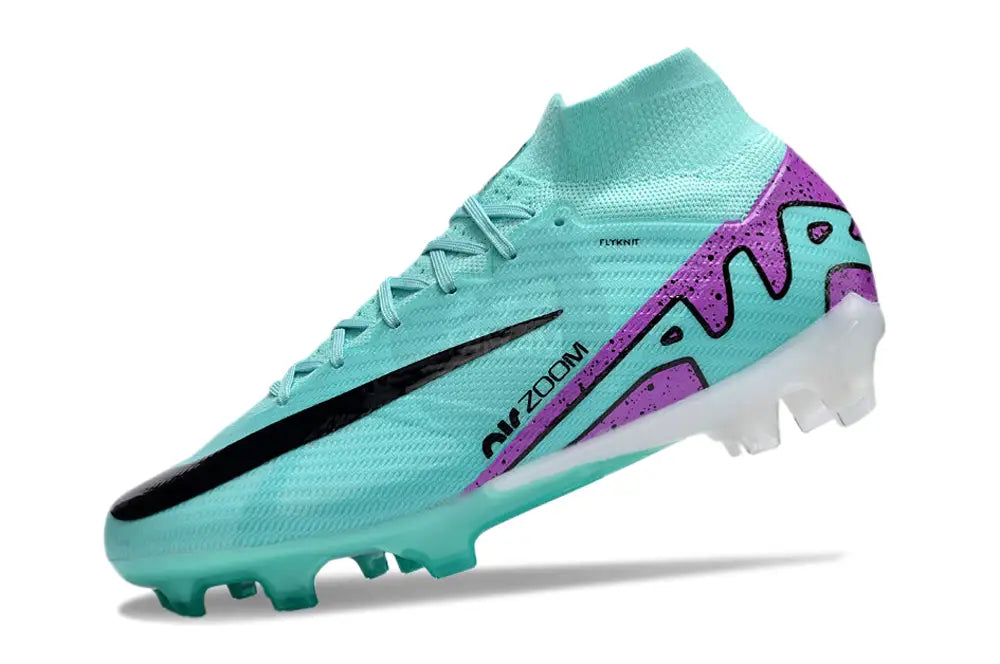 Nike Zoom Mercurial Superfly 9 Peak Ready Elite FG Ice Blue Purple B Tamam Mauritius