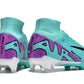 Nike Zoom Mercurial Superfly 9 Peak Ready Elite Fg - Ice Blue/Purple/Black Soccer Cleats