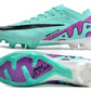 Nike Zoom Mercurial Vapor 15 Elite Fg Peak Ready Pack - Ice Blue/Purple/Black/White Soccer Cleats