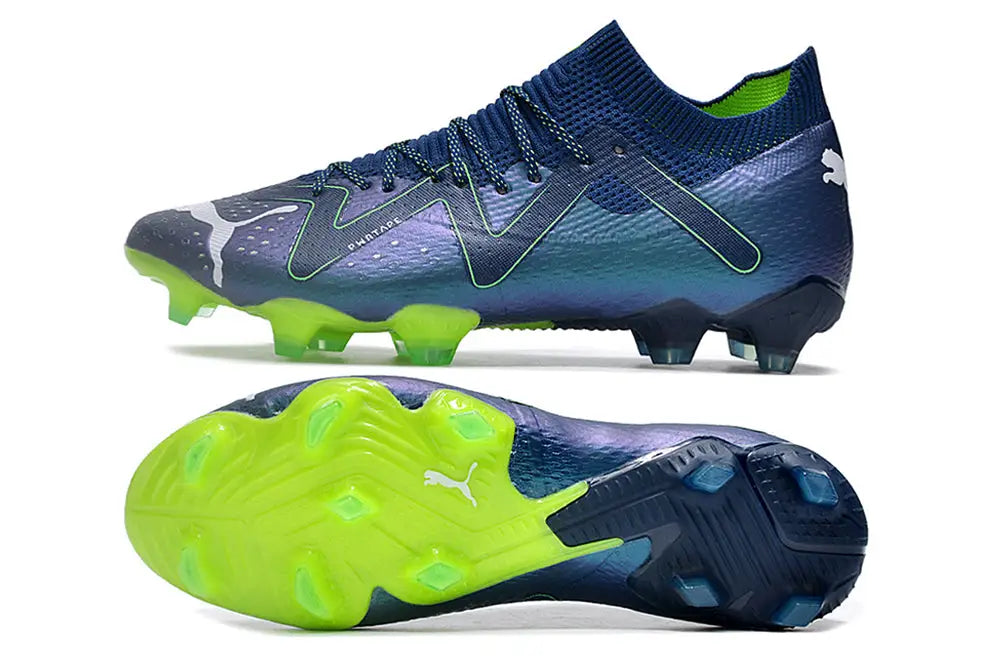 Puma Future Ultimate Fg/Ag Gear Up Pack - Persian Blue/Pro Green Soccer Cleats