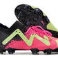 Puma Future Ultimate Fg/Ag Tricks Pack - Black/Ravish/Fast Yellow Soccer Cleats