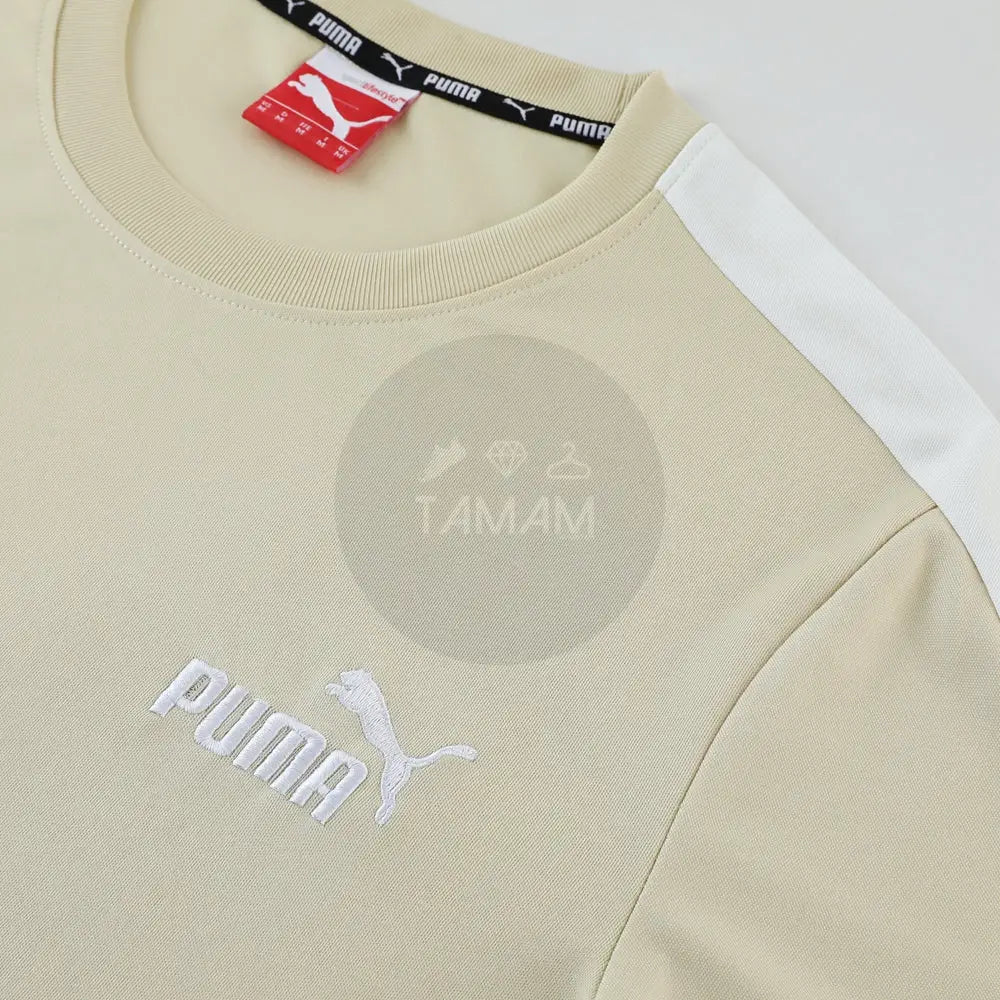 Puma T7 Beige Set Shirt + Pants Tracksuit