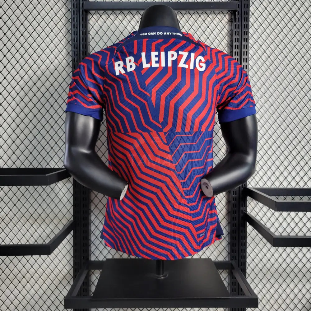 Rb Leipzig Away Kit Player Version 23/24 Football Jersey