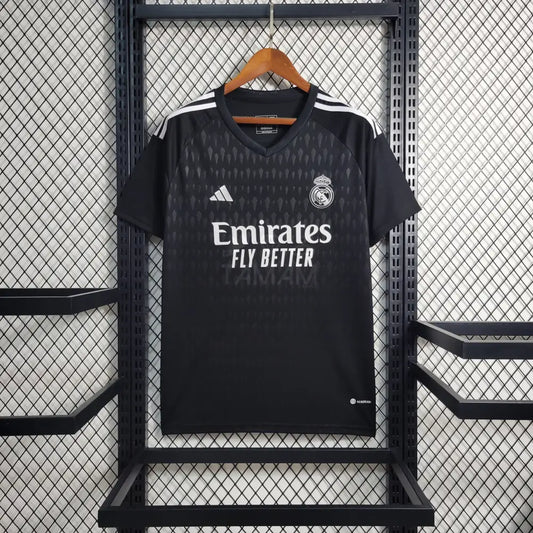 Real Madrid Black Goalkeeper Kit 23/24 Football Jersey