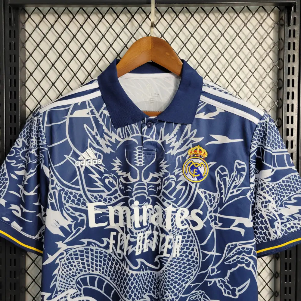 Real Madrid Concept Blue Dragon Special Kit 23/24 Football Jersey
