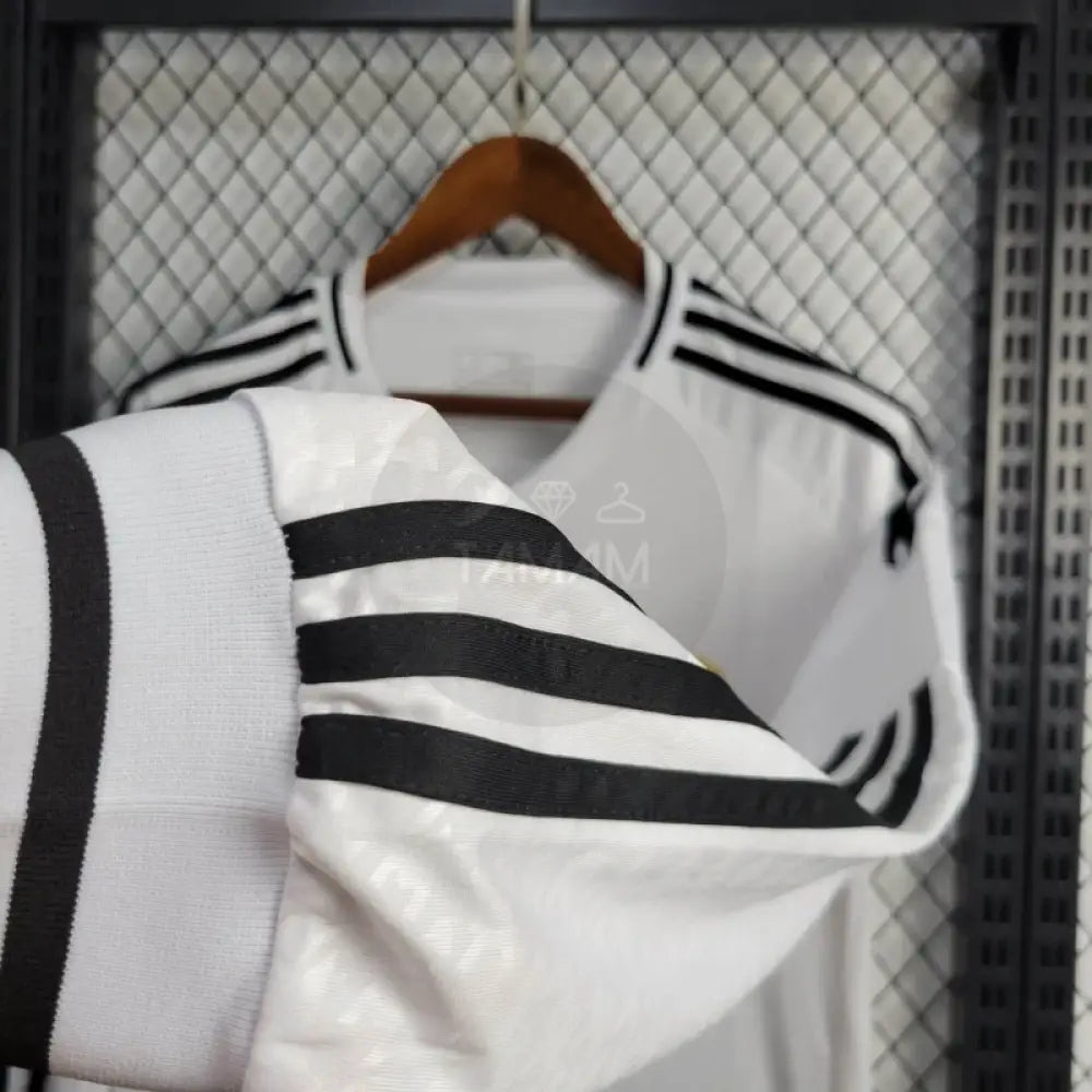 Real Madrid Home Kit 24/25 Long Sleeves Sleeves Football Jersey