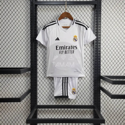 Real Madrid Home Kit Kids 24/25 Football Jersey