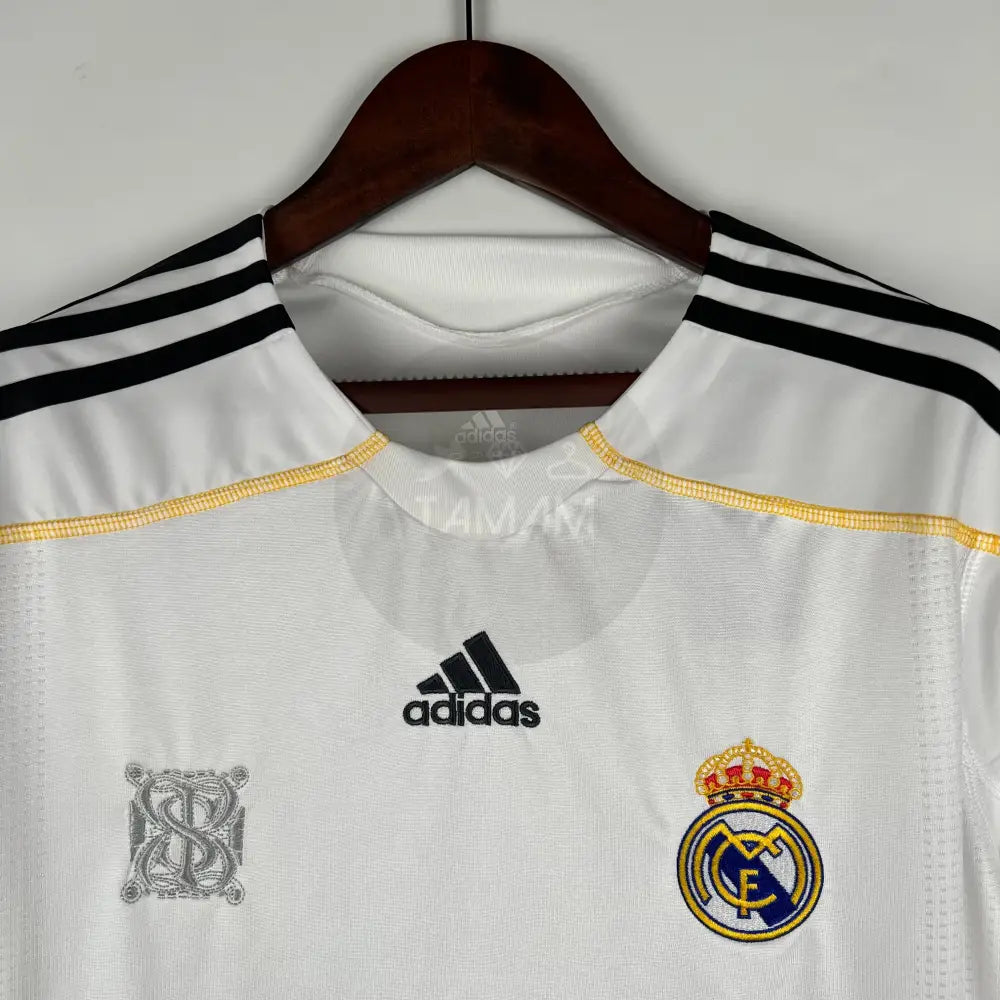 Real Madrid Retro 09/10 Kit Long Sleeves Sleeves Football Jersey