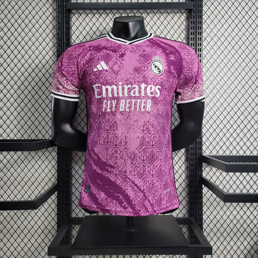 Real Madrid Special Pink Concept Kit 23/24 Player Version Football Jersey