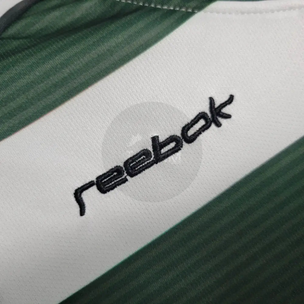 Sporting Lisbon Home Kit Retro Long Sleeves 01/03 Football Jersey