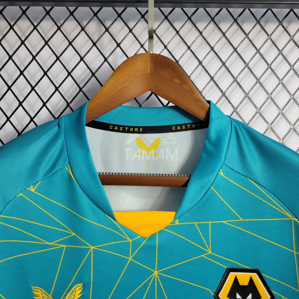 Wolves Fc Away Kit 22/23 Football Jersey