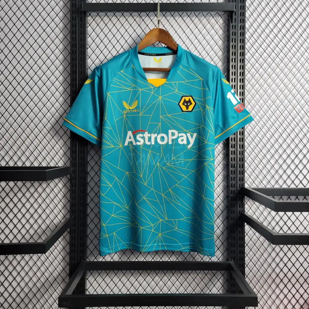 Wolves Fc Away Kit 22/23 Football Jersey